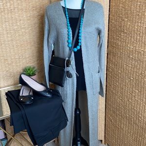 NWOT - Medium Grey Duster - Size M